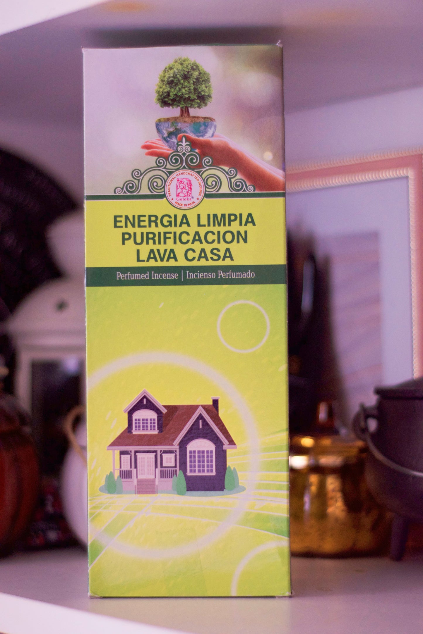 Incienso Energía Limpia, Purificación y Lava Casa