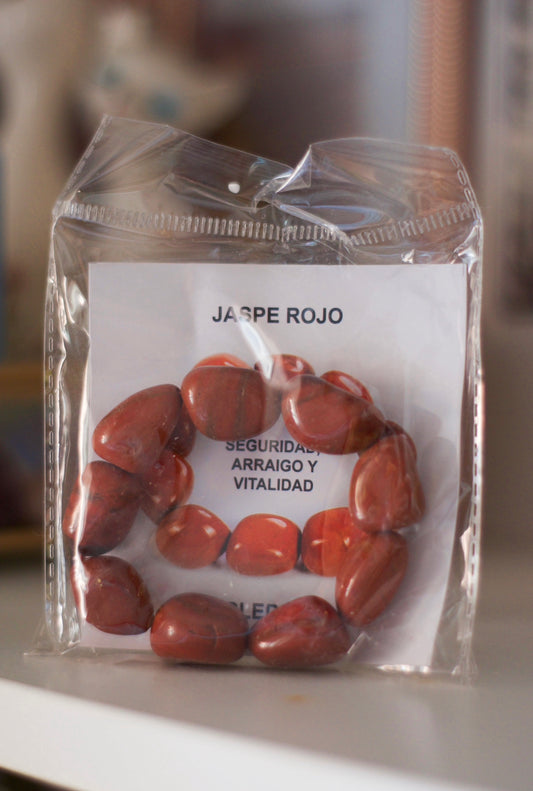 Pulsera Jaspe Rojo